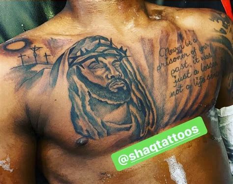 black jesus tattoo design|ghetto jesus tattoo respect chest.